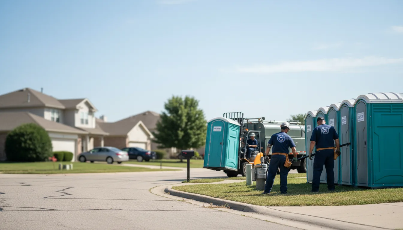 Porta Potty Rental in Coulterville, IL near me